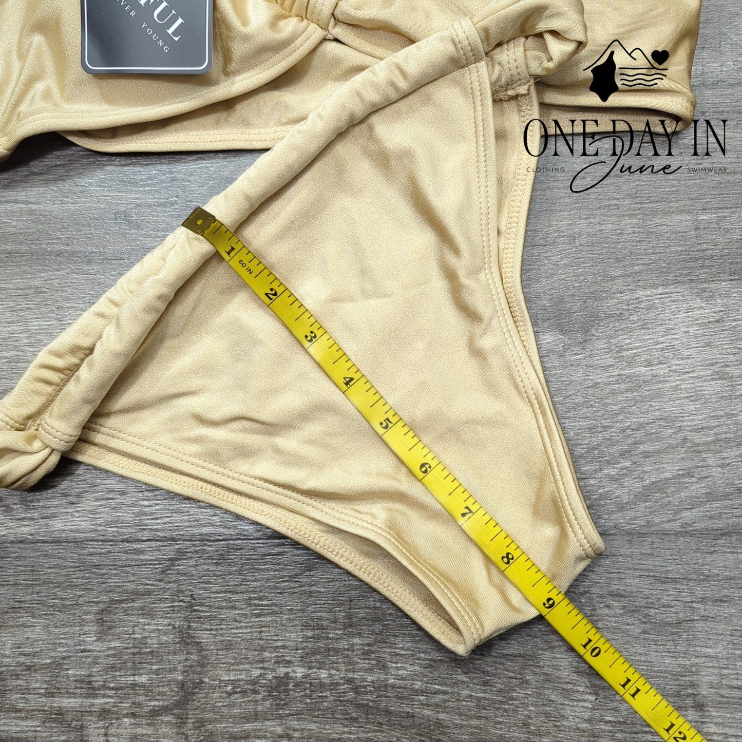 Zaful One Shoulder Bikini Swimsuit Size M
