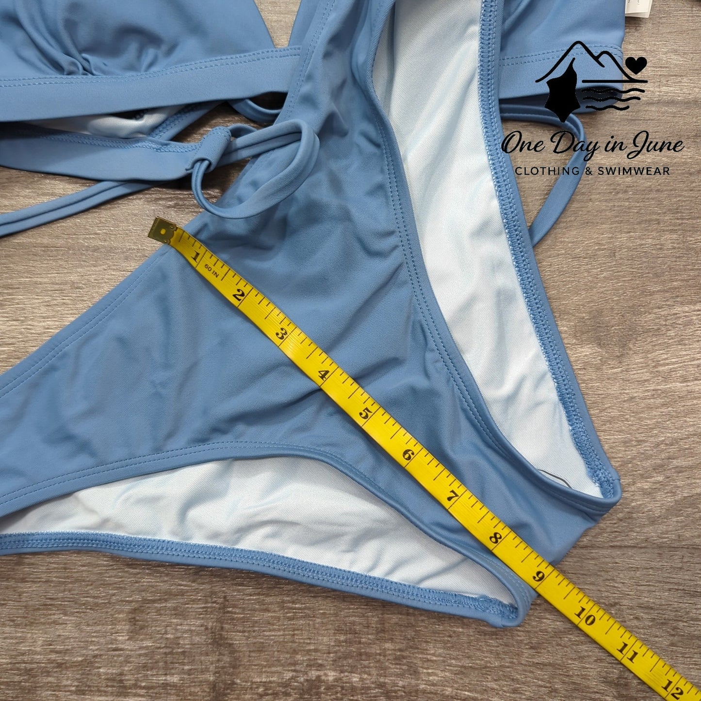 Cupshe Tie Back Bikini Swimsuit Size S