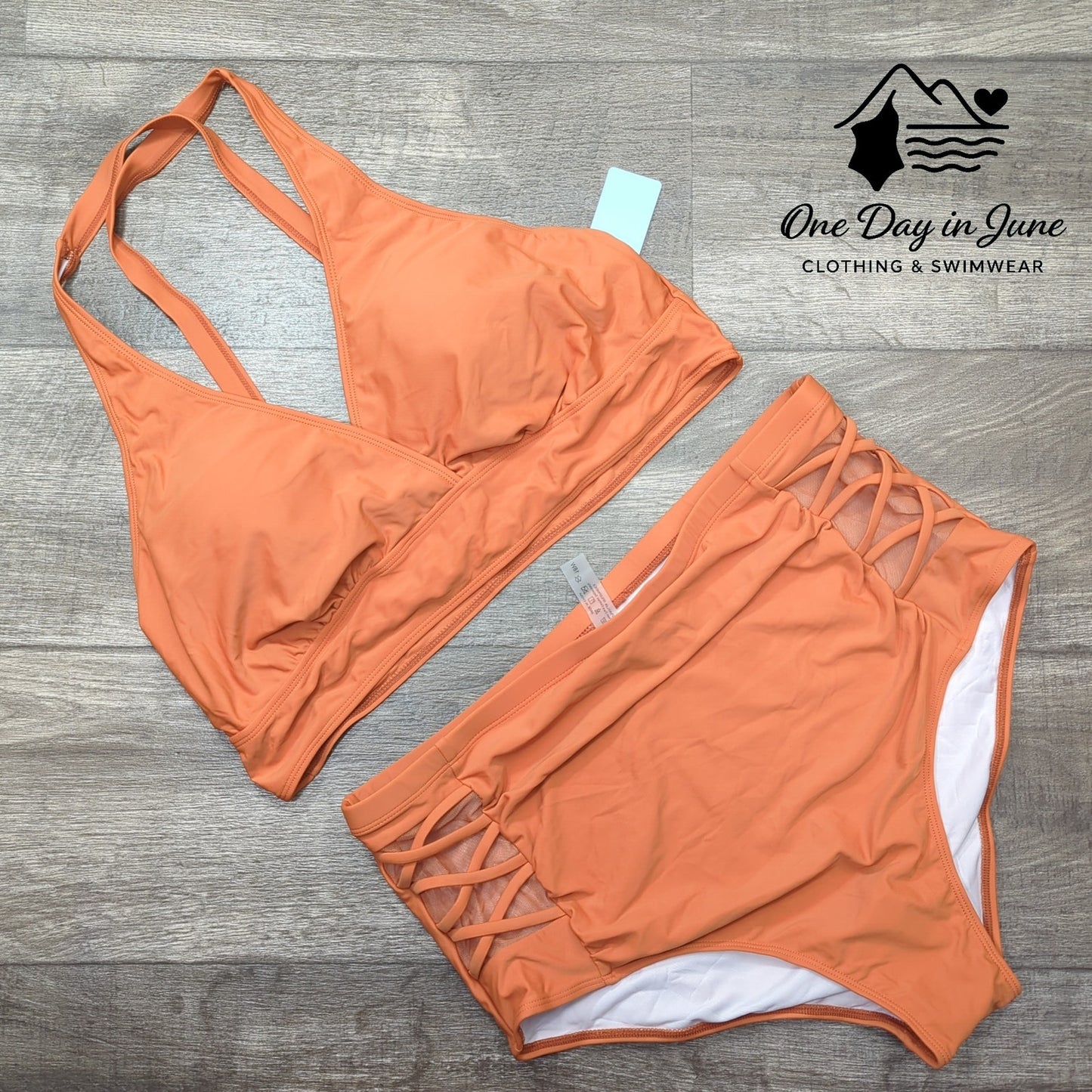 Yonique High Waist Bikini Swimsuit Size 18W