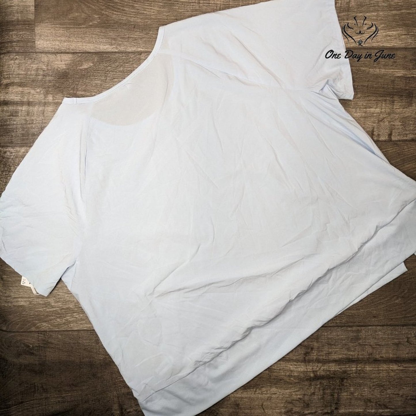 Stylus Plus Size Crew Neck Short Sleeve Top Size 3X