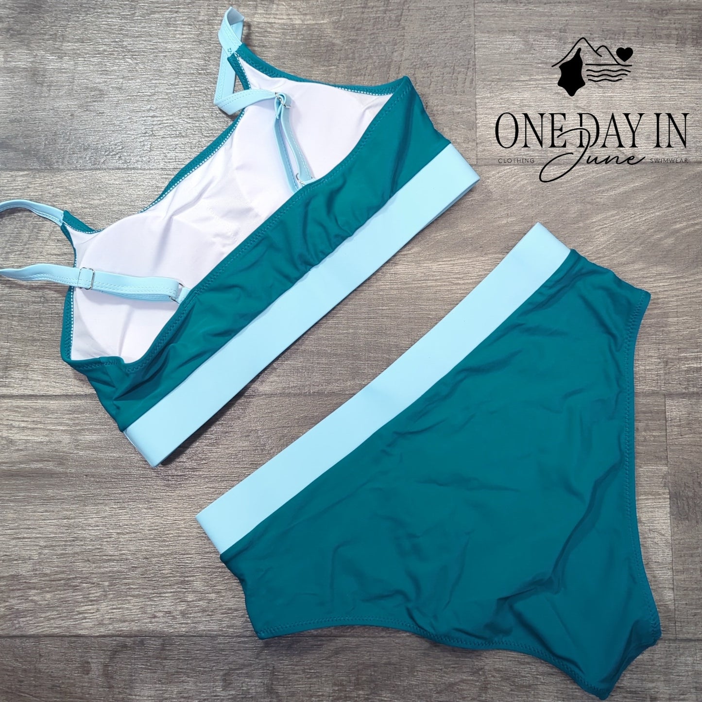 Fashion Crop Bikini Swimsuit Size XL