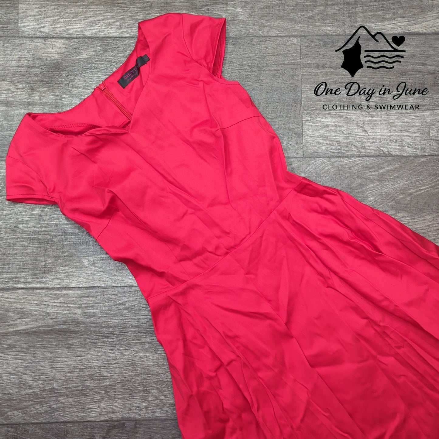 Dresstells Cap Sleeve Dress Size S