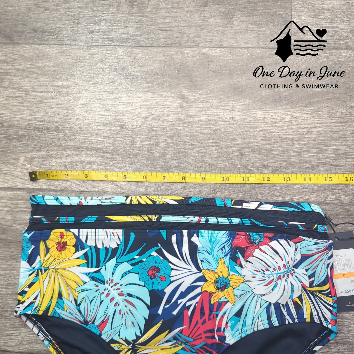 Tommy Hilfiger High Waist Bikini Bottom Size S