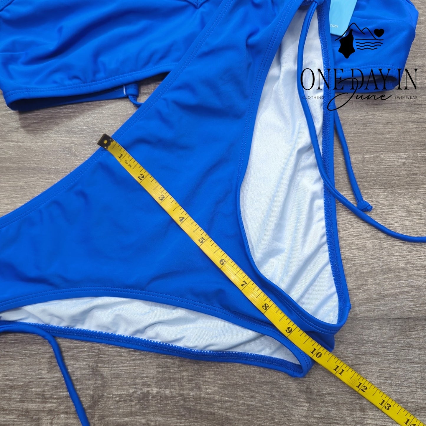 Cupshe Tie Back Tie Side Bikini Swimsuit Size XL