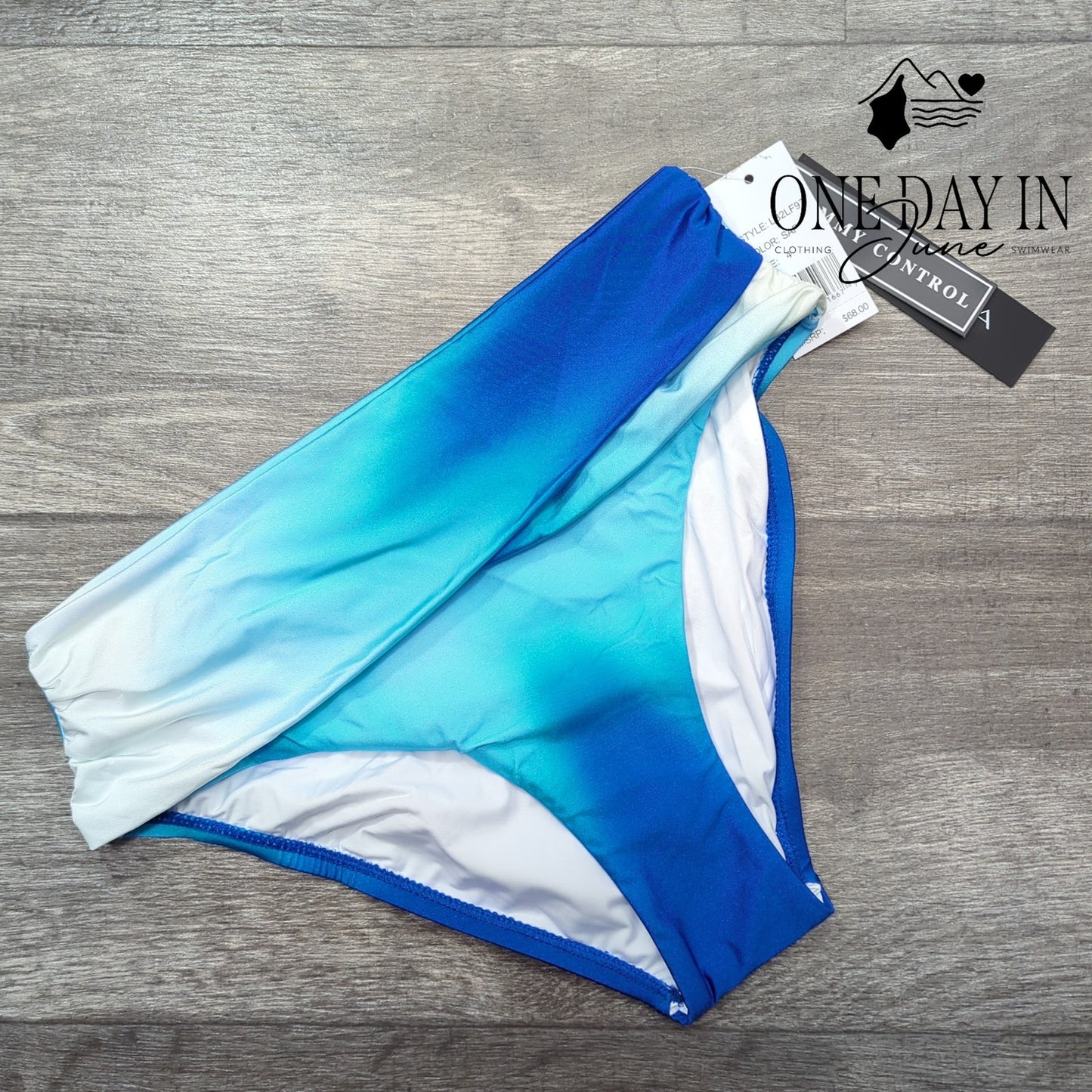 La Blanca Tummy Control Bikini Bottom Size 4