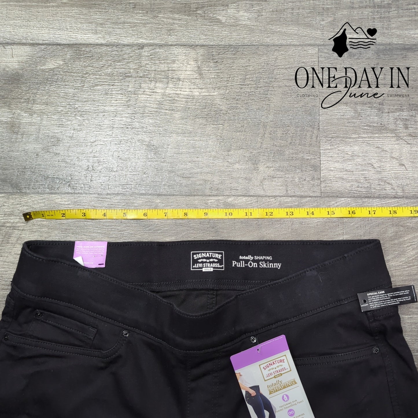 Levi's Signature Pull On Skinny Jeans Size 16S