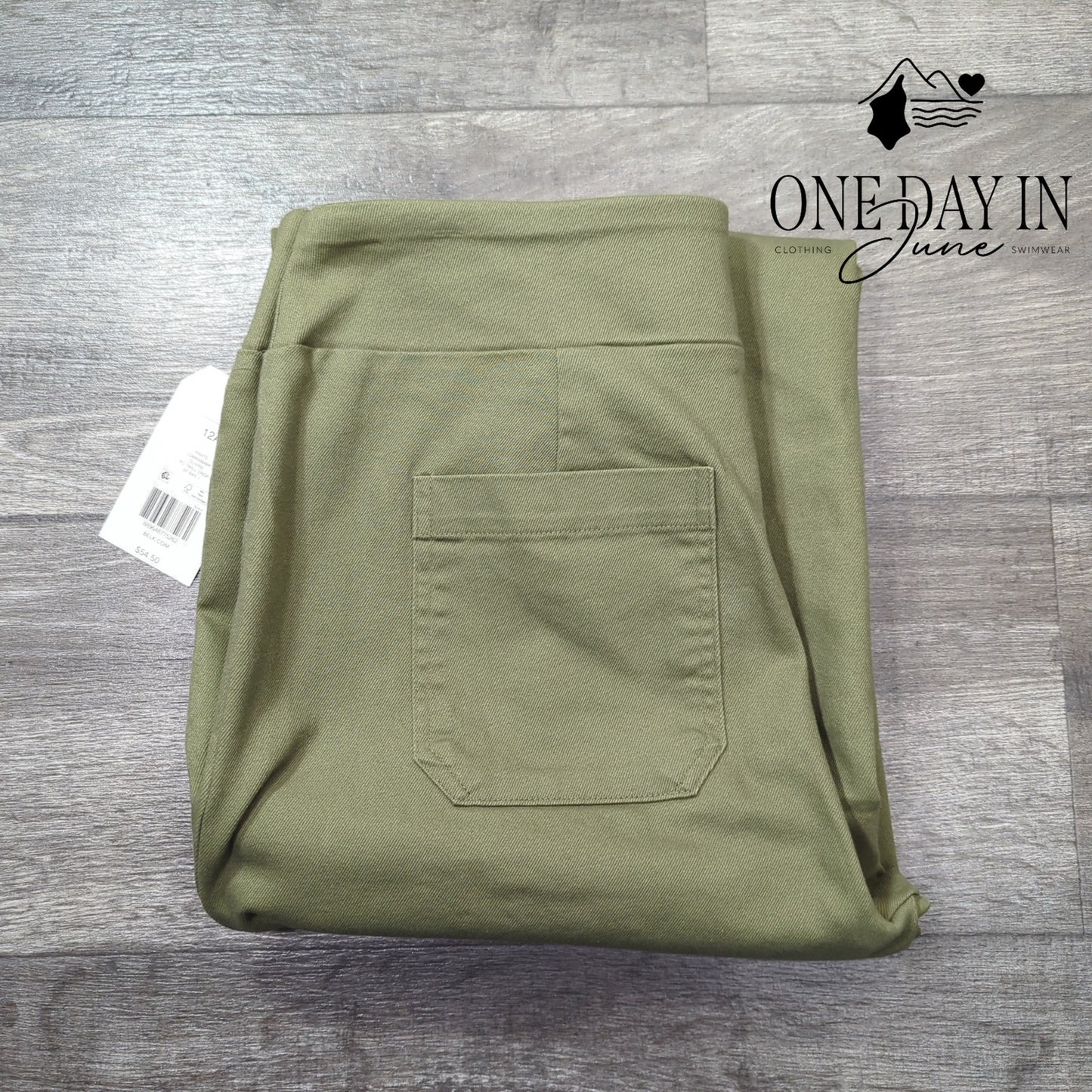 Wonderly Twill Crop Pants Size 12