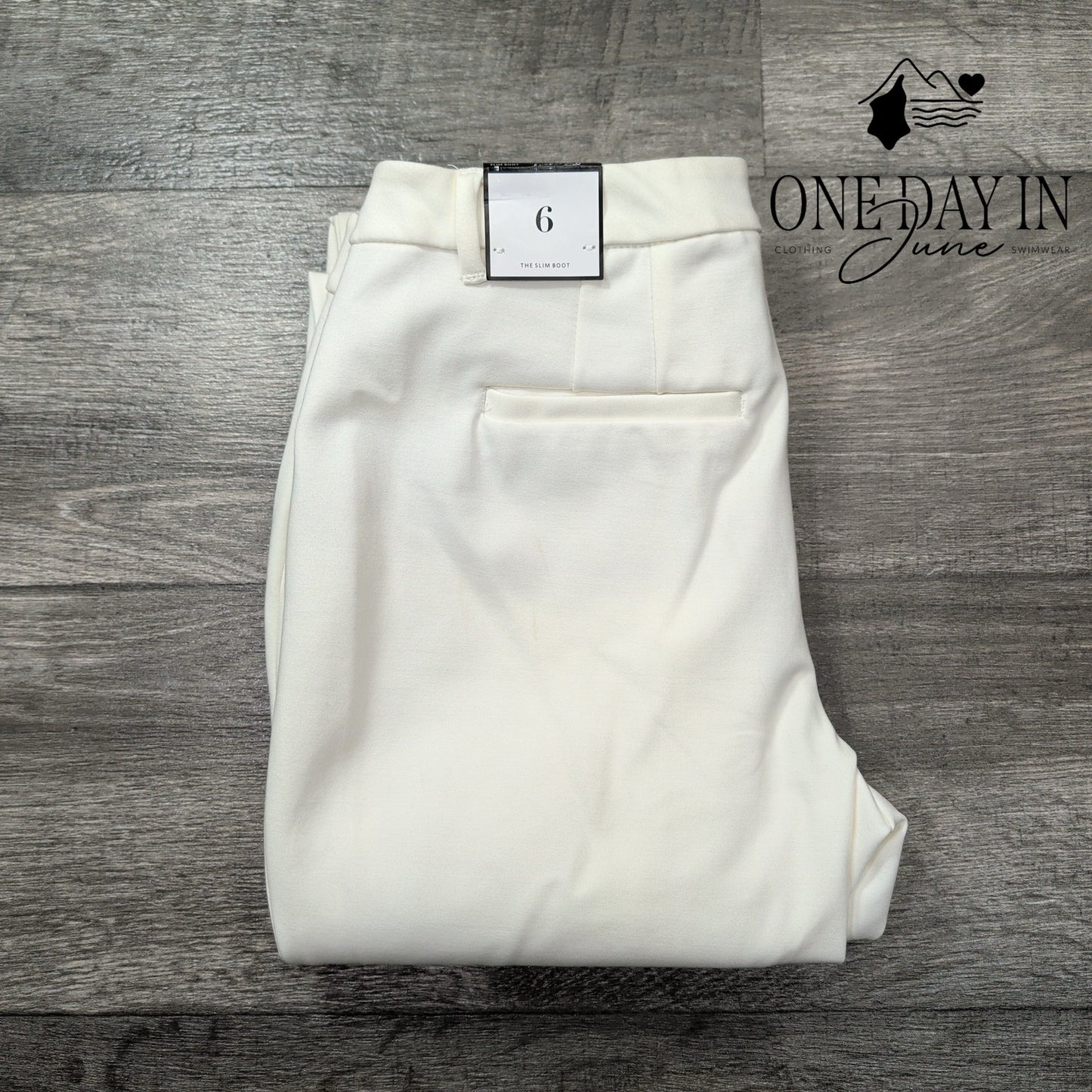 White House Black Market The Slim Boot Pants Size 6