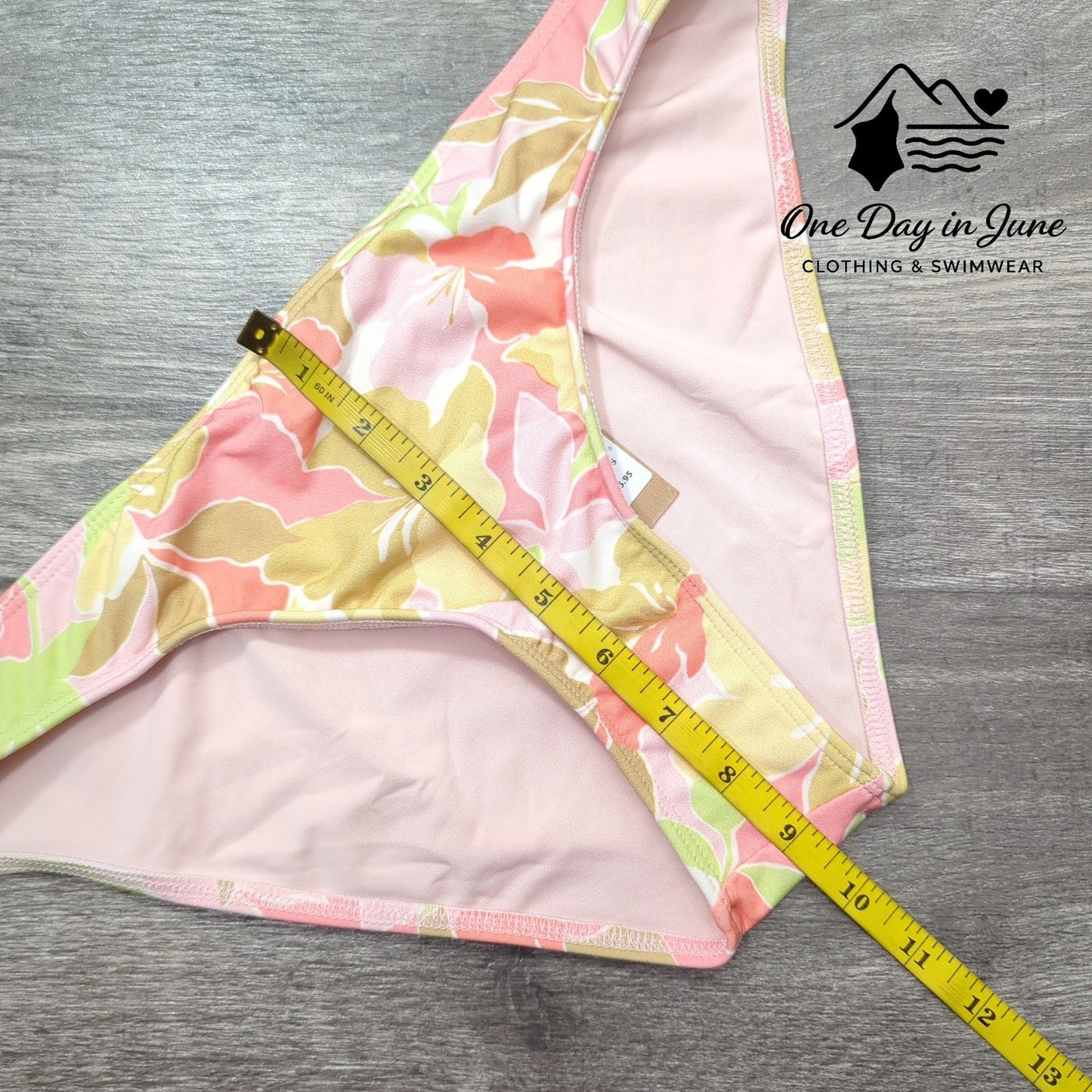 Billabong Sunshine Diaries Low Rider Bikini Bottom Size XL