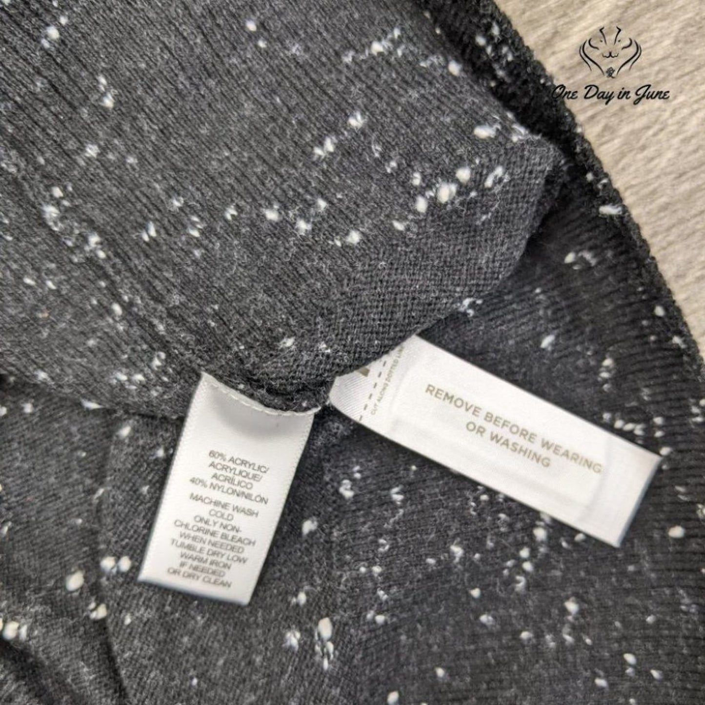 Loft Petites Speckled Lightweight Keyhole Sweater Size XXS