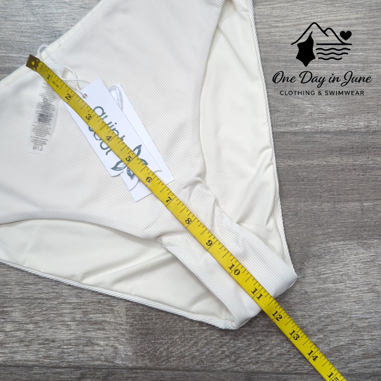 Quint Soul Ribbed Bikini Bottom Size L