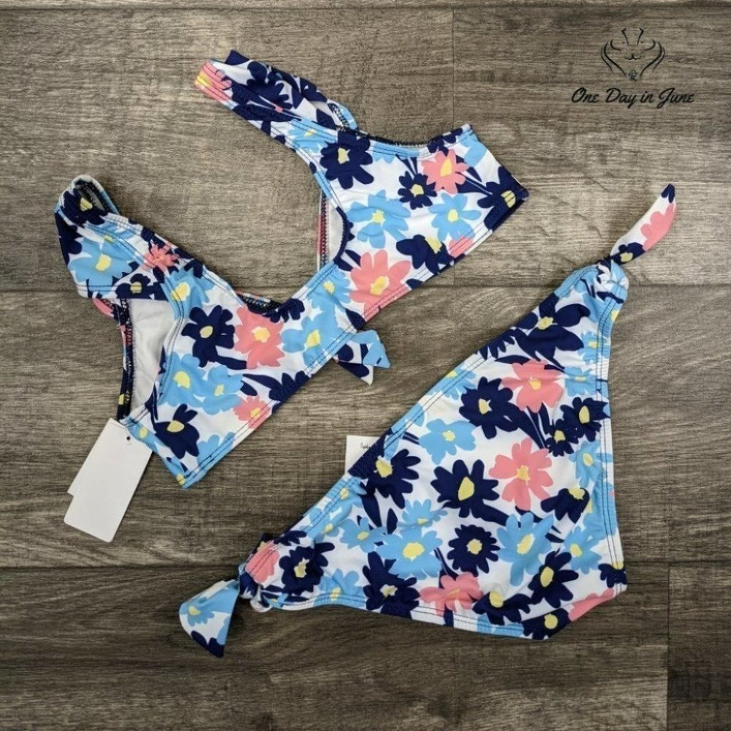 Splendid Room to Bloom Bikini Swimsuit Size 12