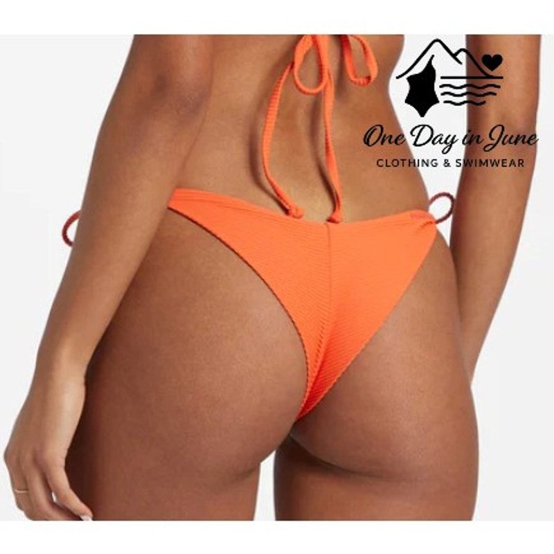 Billabong Tanlines Tide Side Tange Bikini Bottom Size L