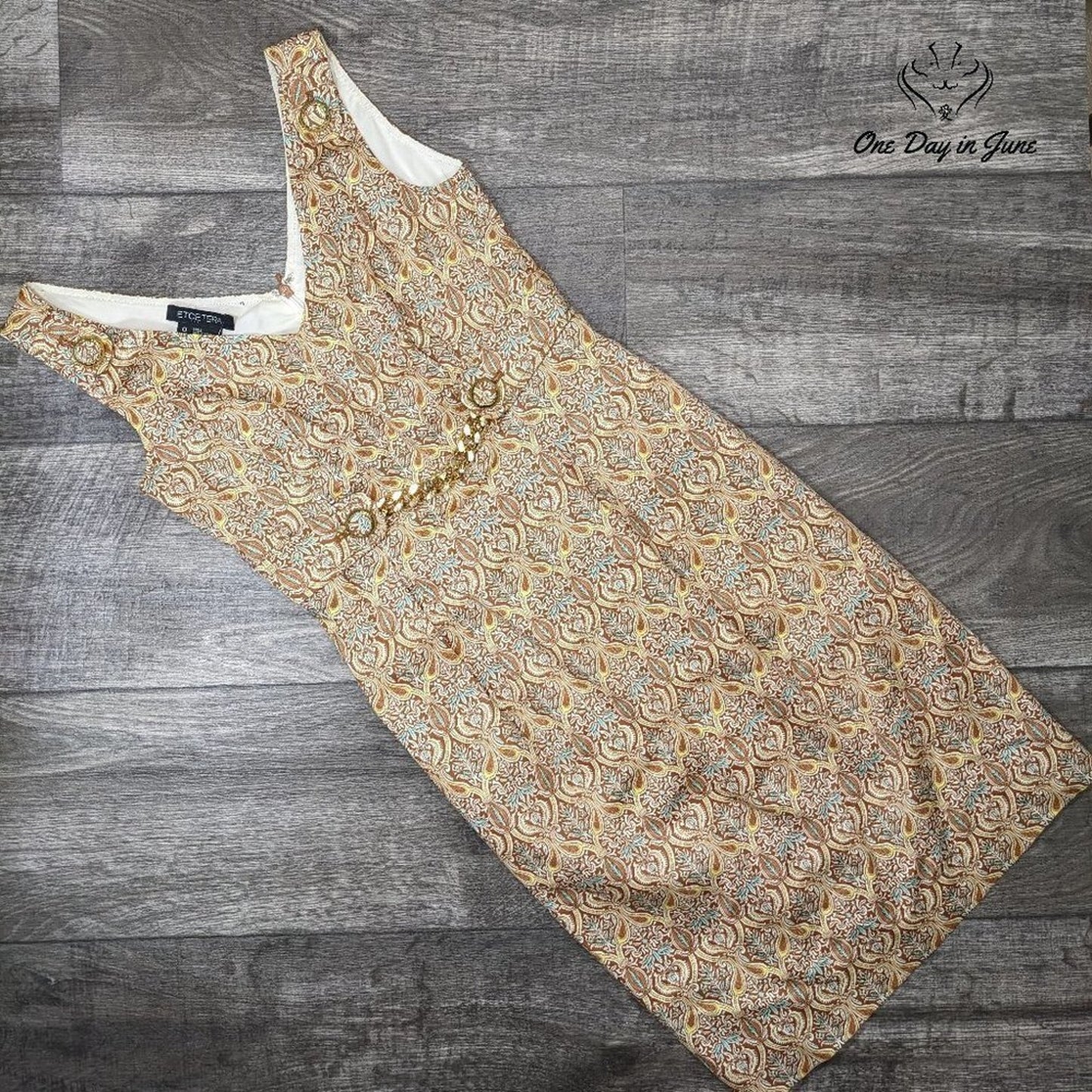 Etcetera Sleeveless Mini Dress Size 0
