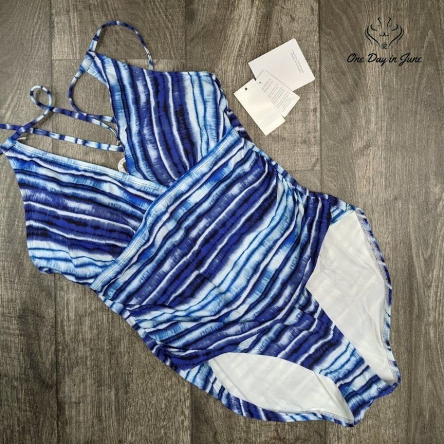 La Blanca Underwire One Piece Size 16