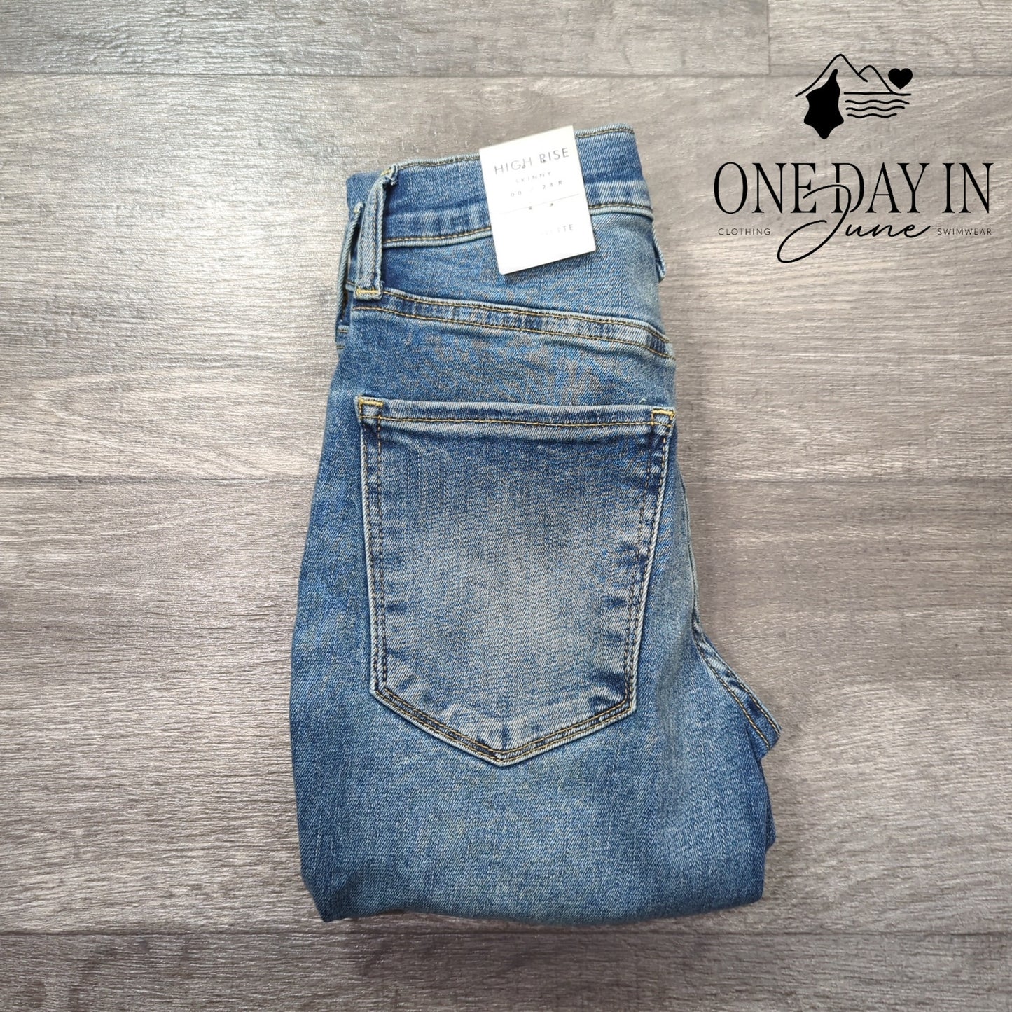 Lucky Brand Bridgette High Rise Skinny Jeans Size 00