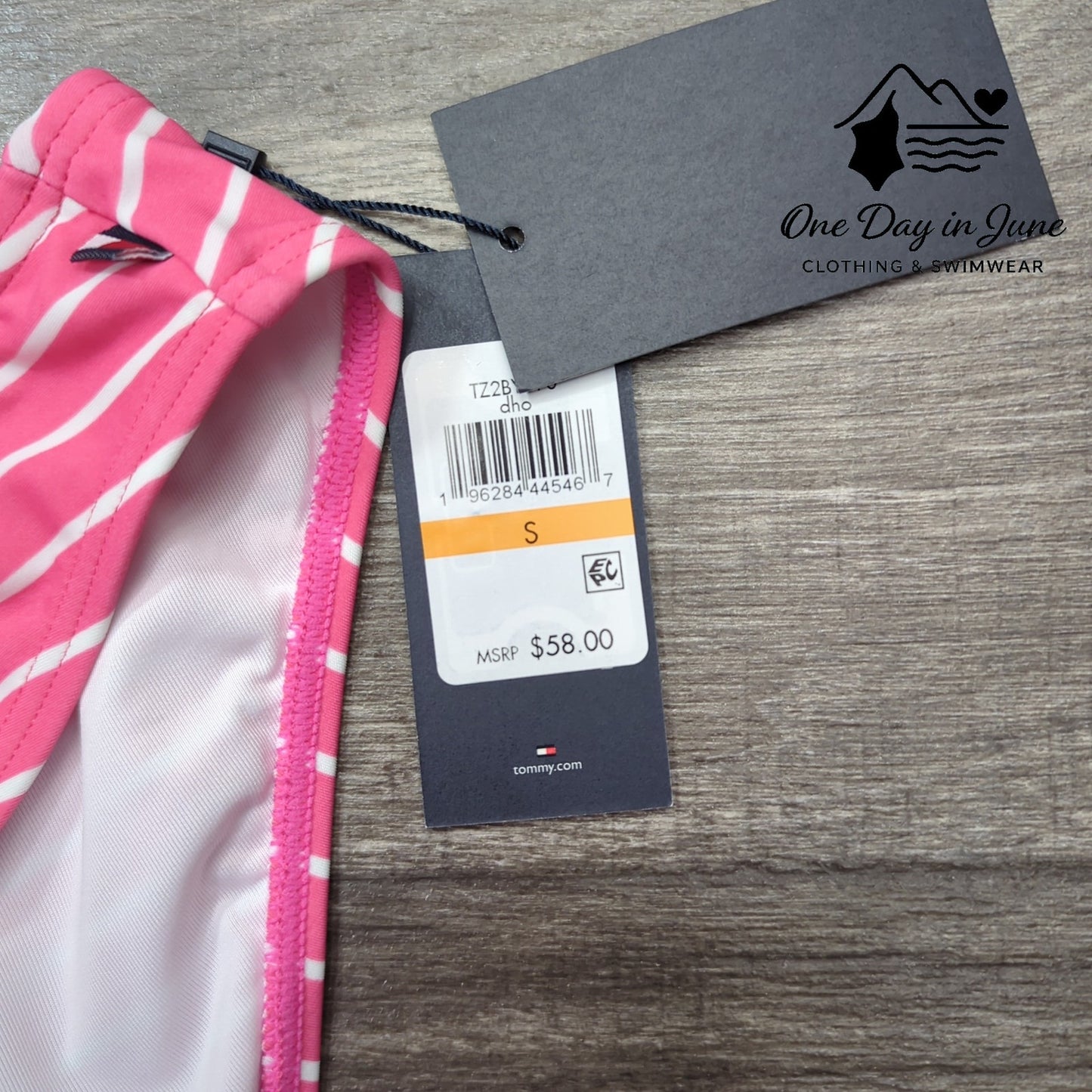 Tommy Hilfiger Moderate Coverage Bikini Bottom Size S