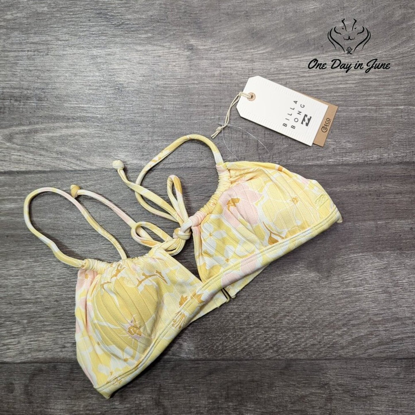 Billabong Make You Mine Coco Bikini Top Size S/8