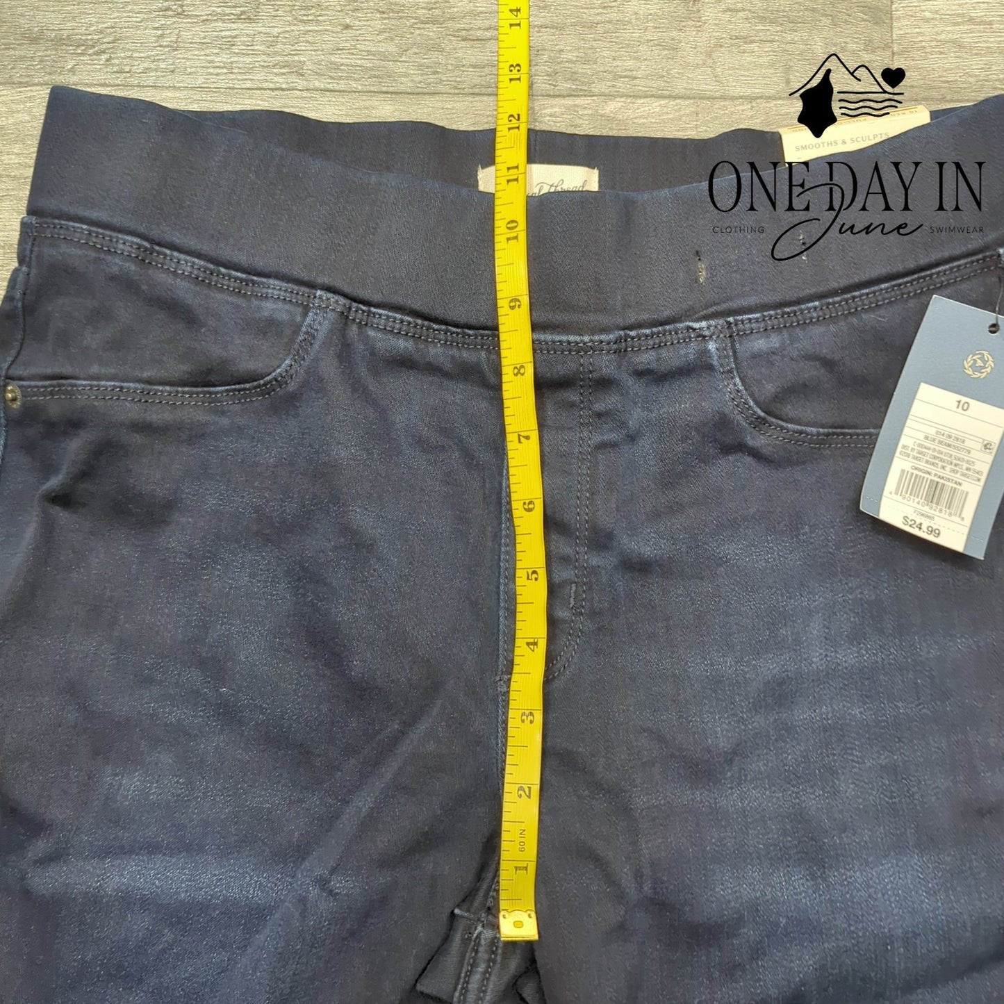 Universal Thread High Rise Pull On Jegging Jeans Size 10