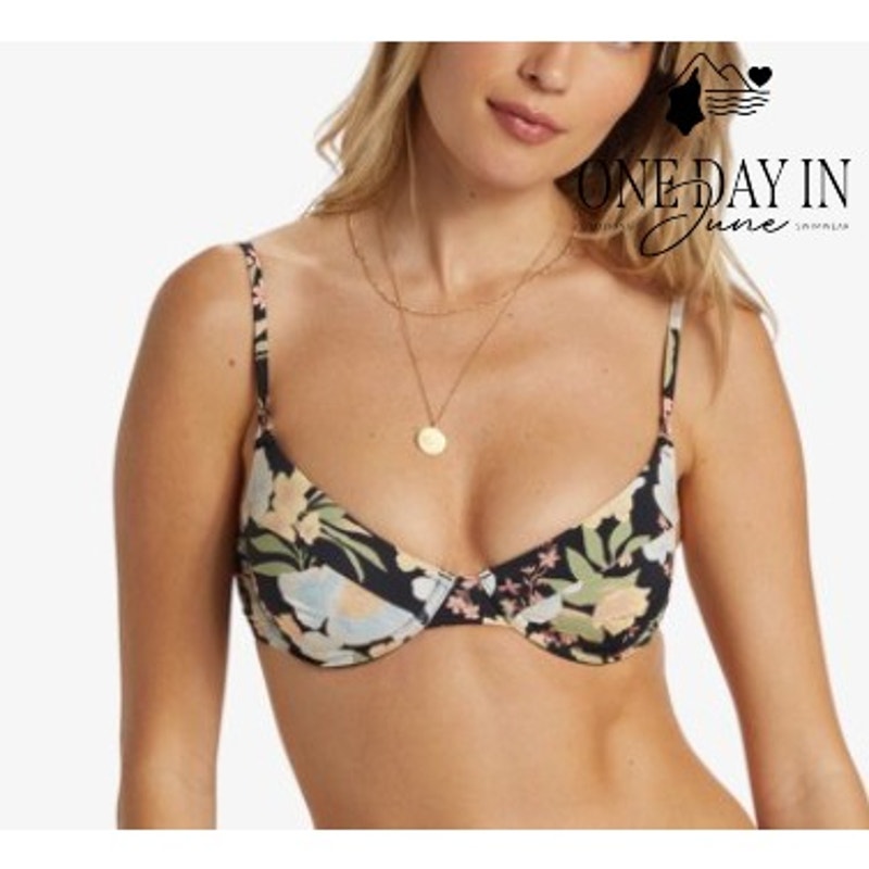 Billabong Lost Cove Morgan Underwire Bikini Top Size S