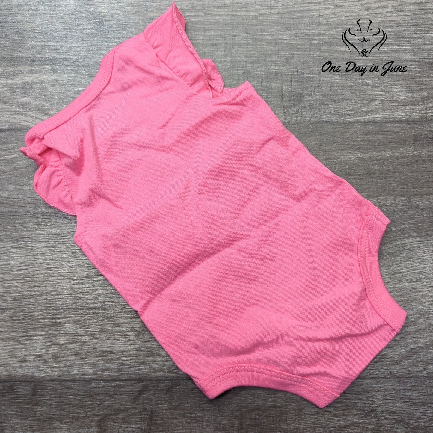 Okie Dokie Smurf Cap Sleeve One Piece Size NB