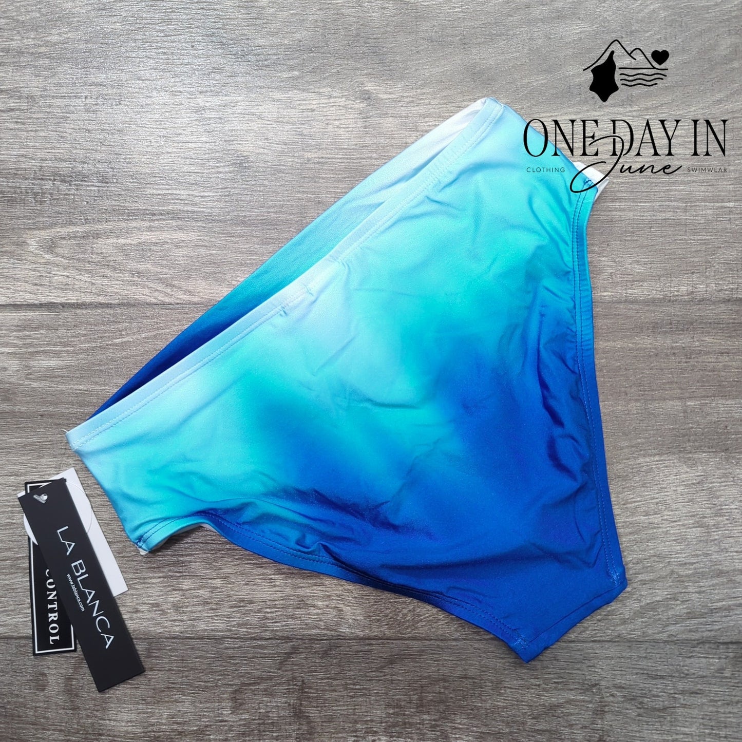 La Blanca Tummy Control Bikini Bottom Size 4