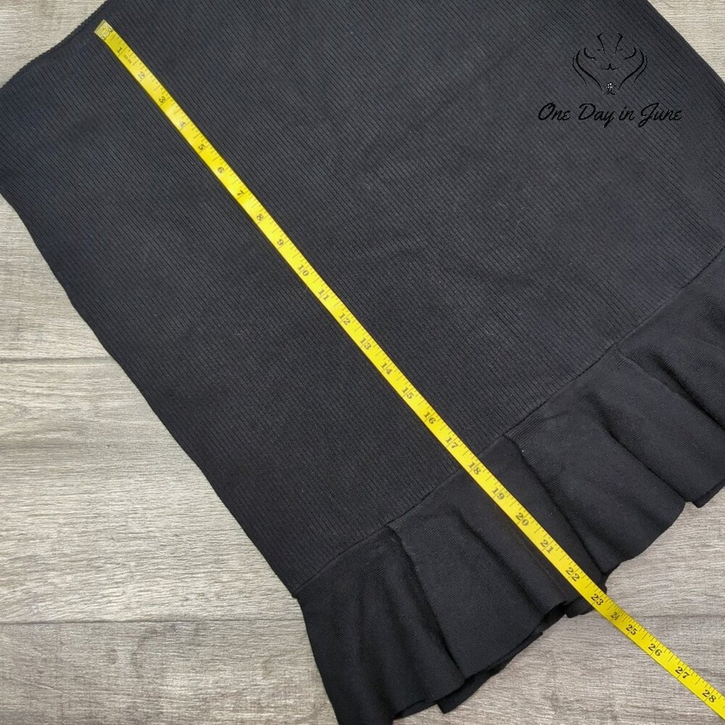 Express Comfort Waist Midi Skirt Size XL