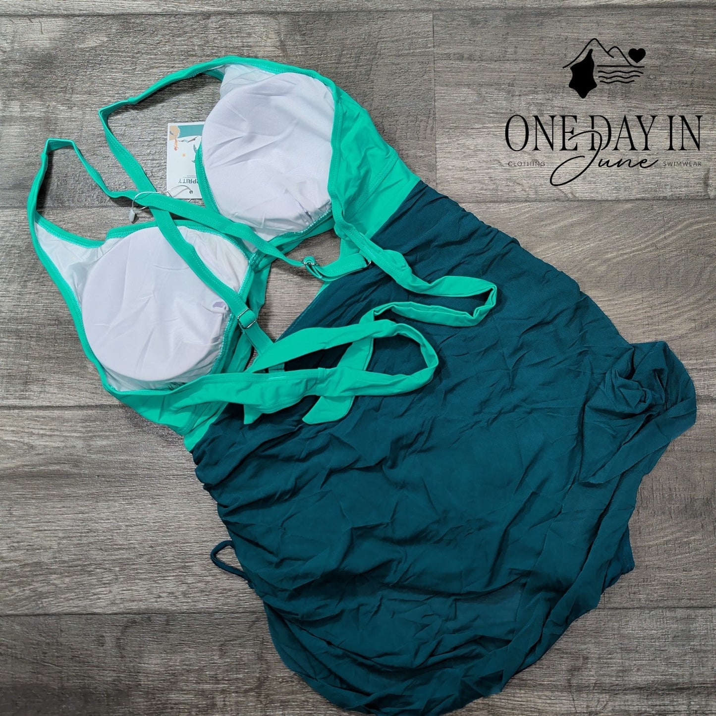 B2Prity Cross Front Cutout One Piece Swimsuit Size XL