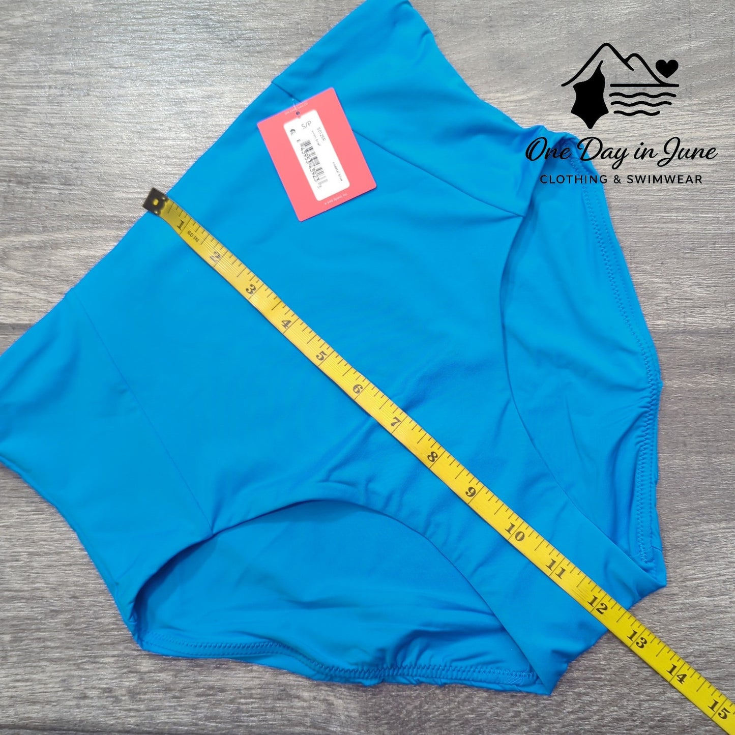 Speedo High Waist Performance Bikini Bottom Size S