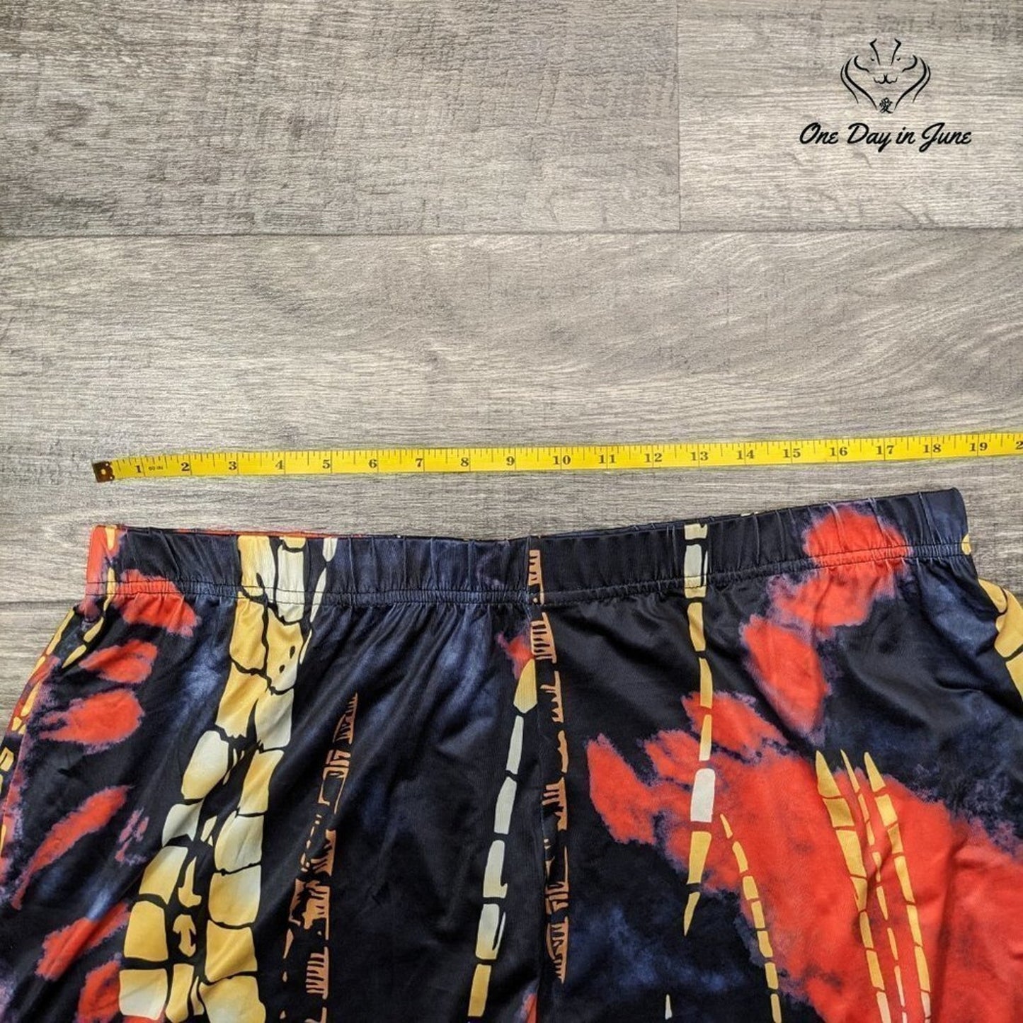 Annystore Plus Size Short Set Casual Tie Dye Bodycon Shorts Size 5XL