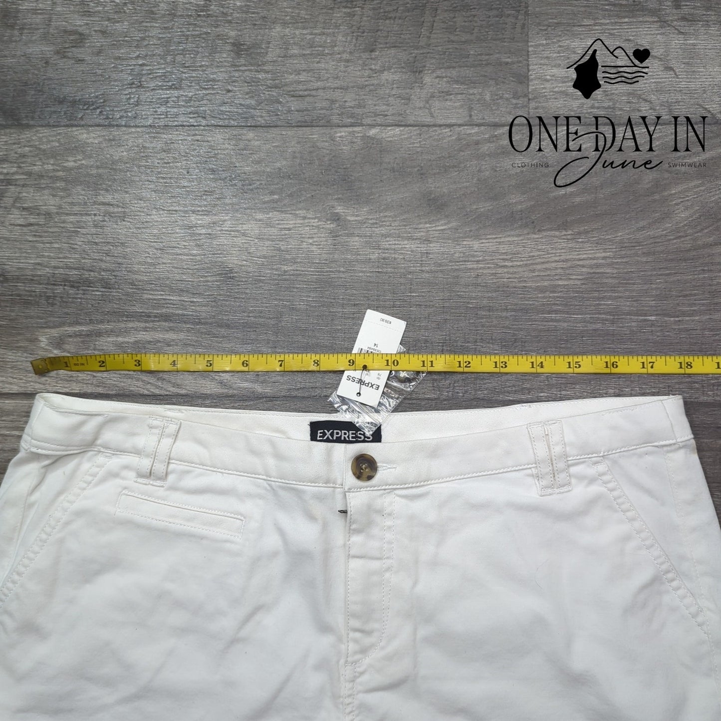 Express Denim Shorts Size 14