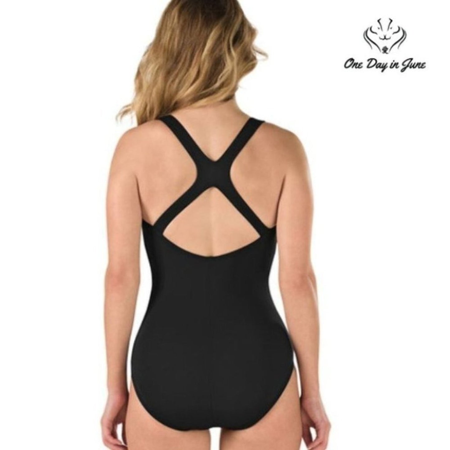 Speedo Solid Endurance One PieceBust 33, Waist 25, Hip 35.5 Size 28