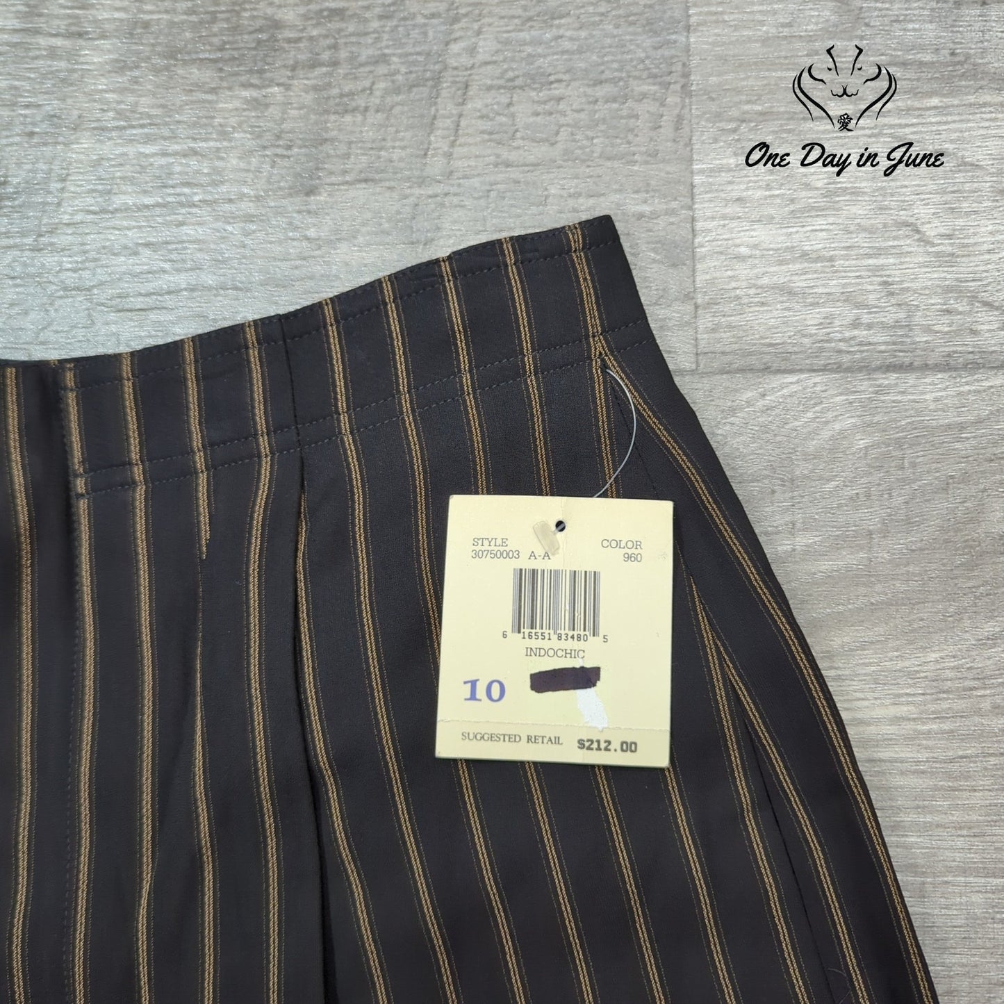 Dana Buchman Indochic Straight Leg Pants Size 10