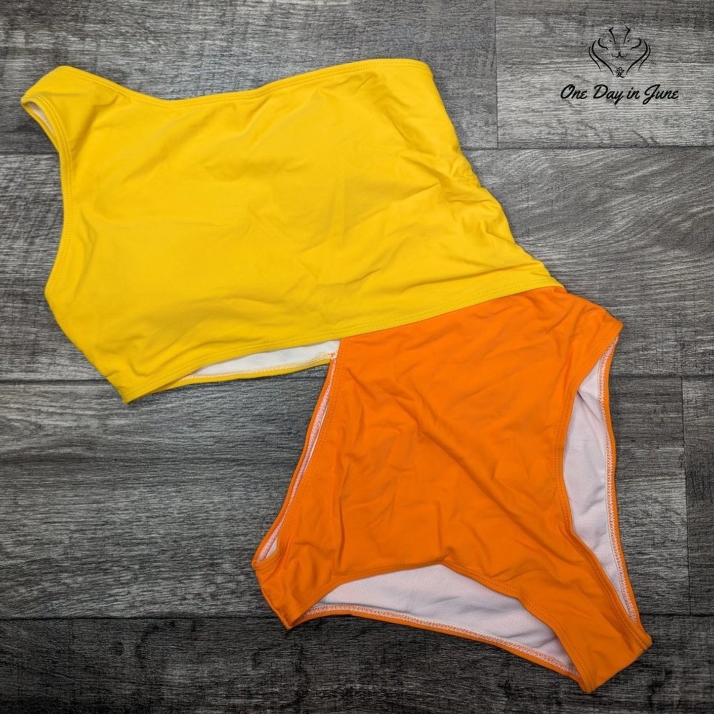SweatyRocks One Shoulder One Piece Swimsuit Size XL