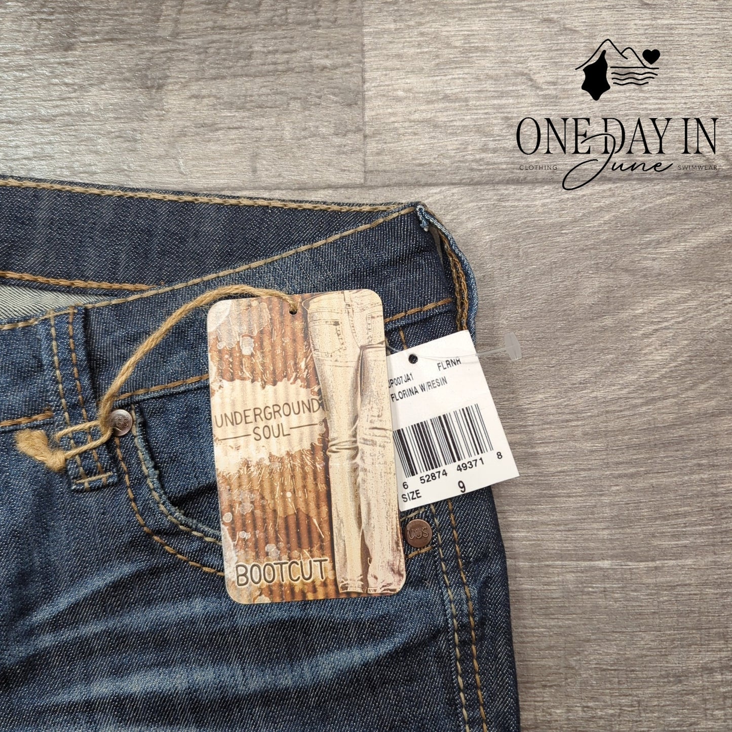 Underground Soul Juniors Bootcut Flare Jeans Size 9