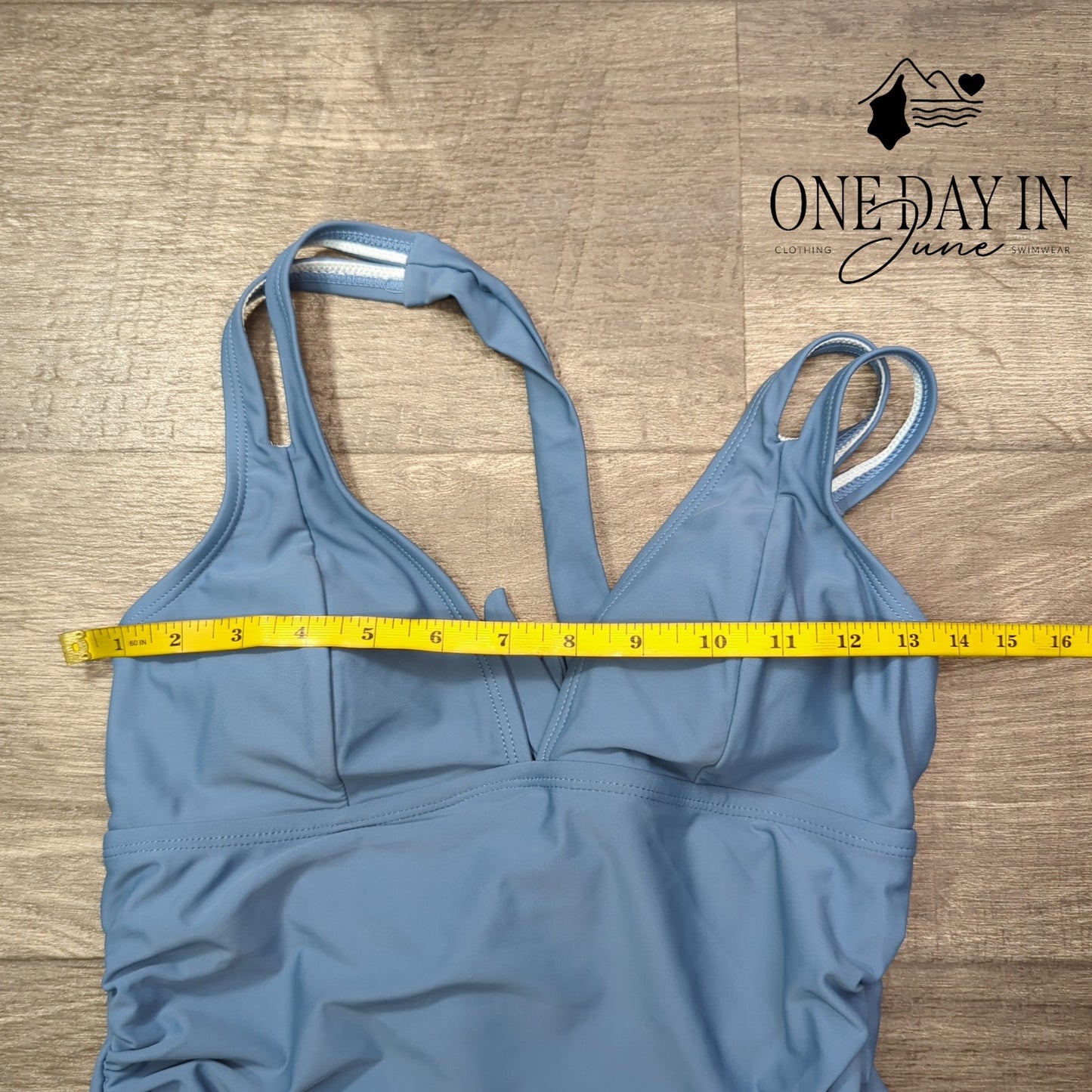 Cupshe Tie Back Tummy Control One Piece Swimsuit Size M