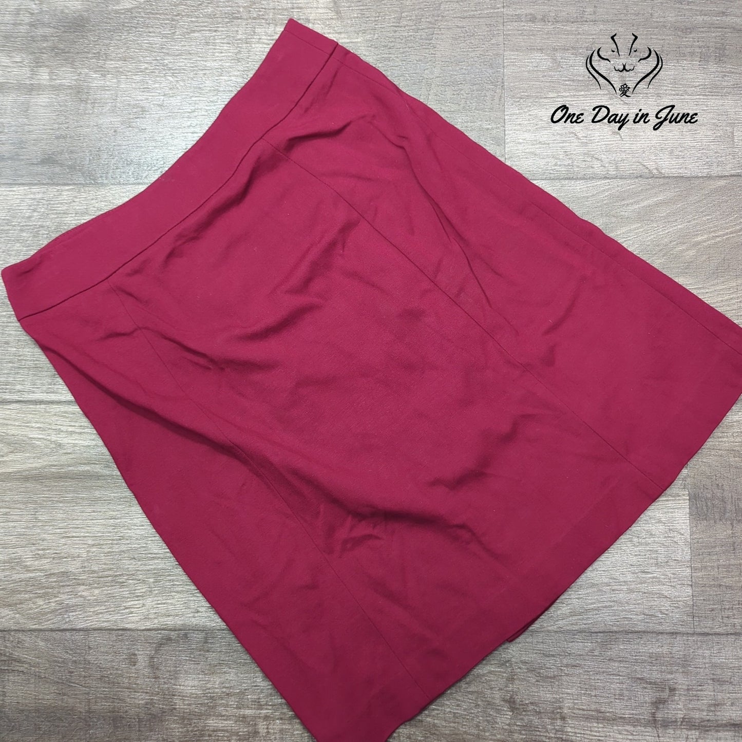 Talbots Button Accent Mini Skirt Size 2P