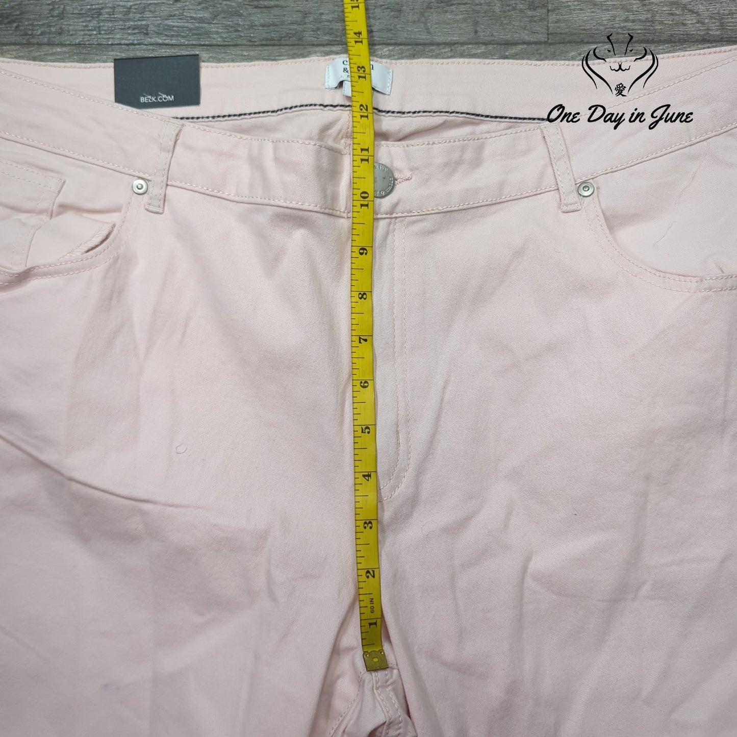 Crown & Ivy Plus Size Skinny Regular Crop Jeans Size 24W