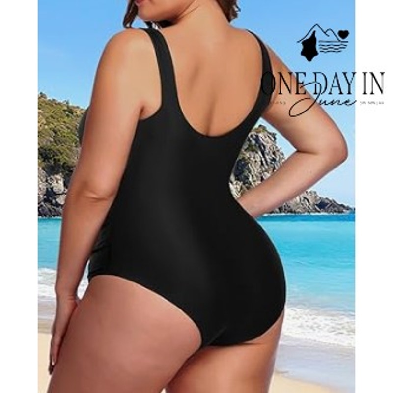 Daci Plus Size One Piece Swimsuit Size 26W
