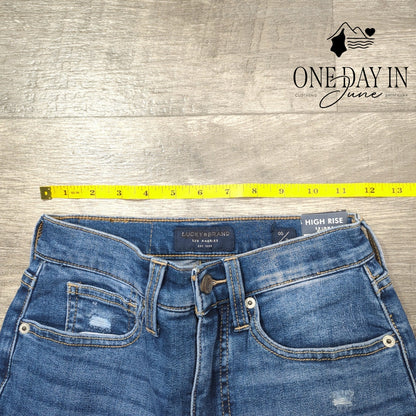 Lucky Brand Bridgette High Rise Skinny Jeans Size 00
