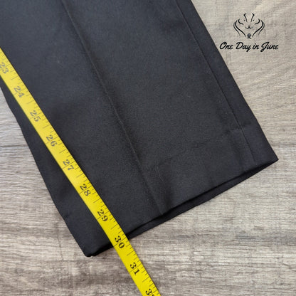 Edwards Synergy Tailored Dress Work Pants Black NWT Size 8