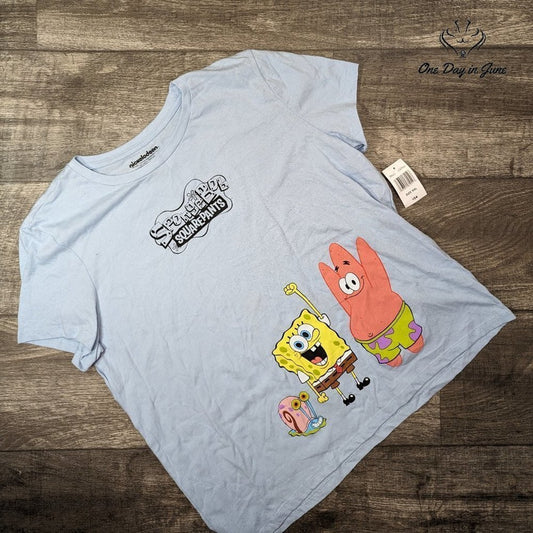 Nickelodeon Sponge Bob Square Pants Tee Shirt Size XXL