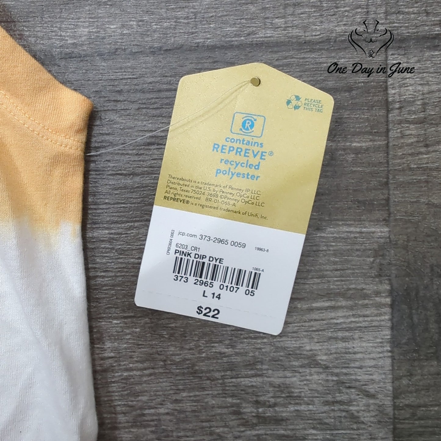 There Abouts Tie Dye Tank Top Size L (14)
