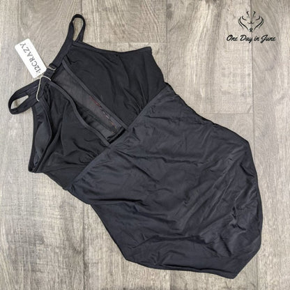 I2crazy Mesh V Neck One Piece Swimsuit Size XL