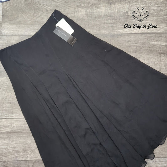 Jones New York Silk Midi Skirt Size 4