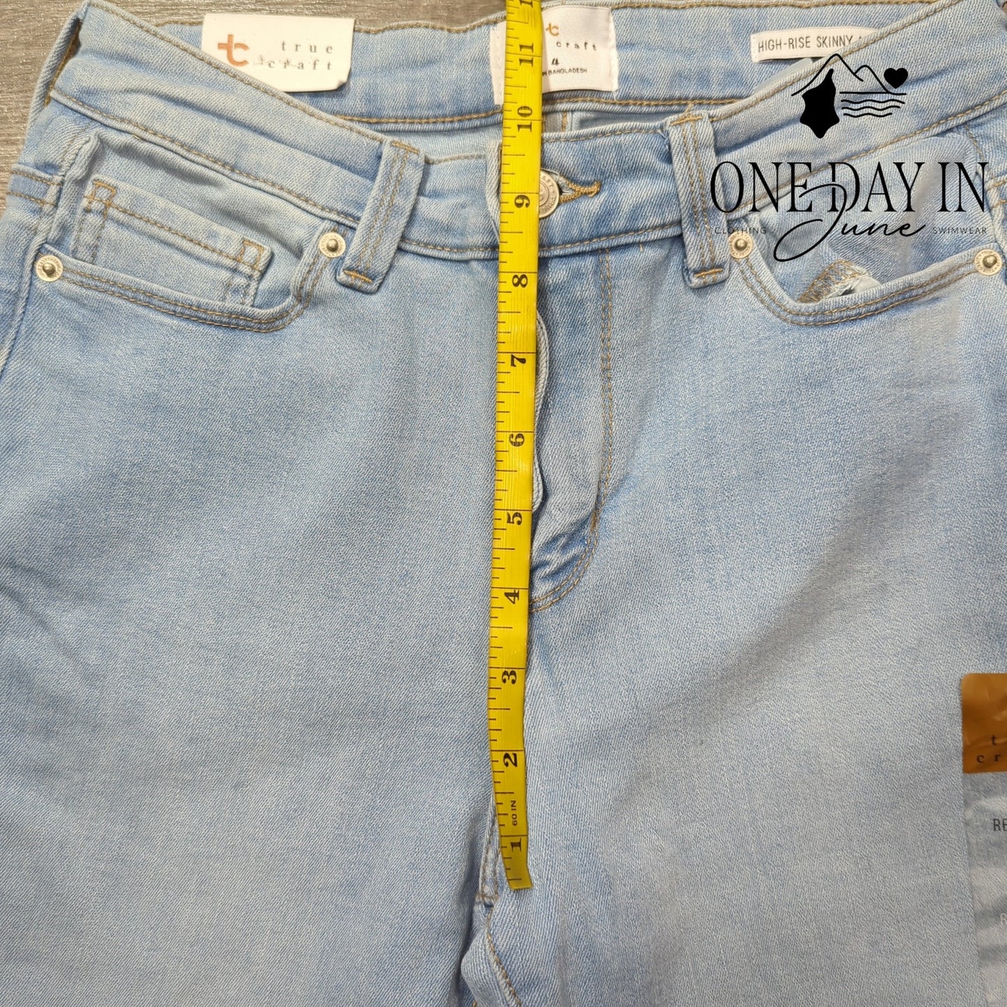 True Craft High Rise Skinny Ankle Size 4