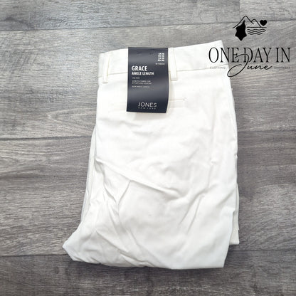 Jones New York Grace Ankle Length Pants Size 10