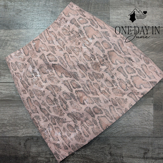 Fate Snake Skin Print Mini SKirt Size M