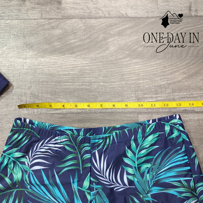 Daci Rashguard Boyshort Tankini Swimsuit Size M