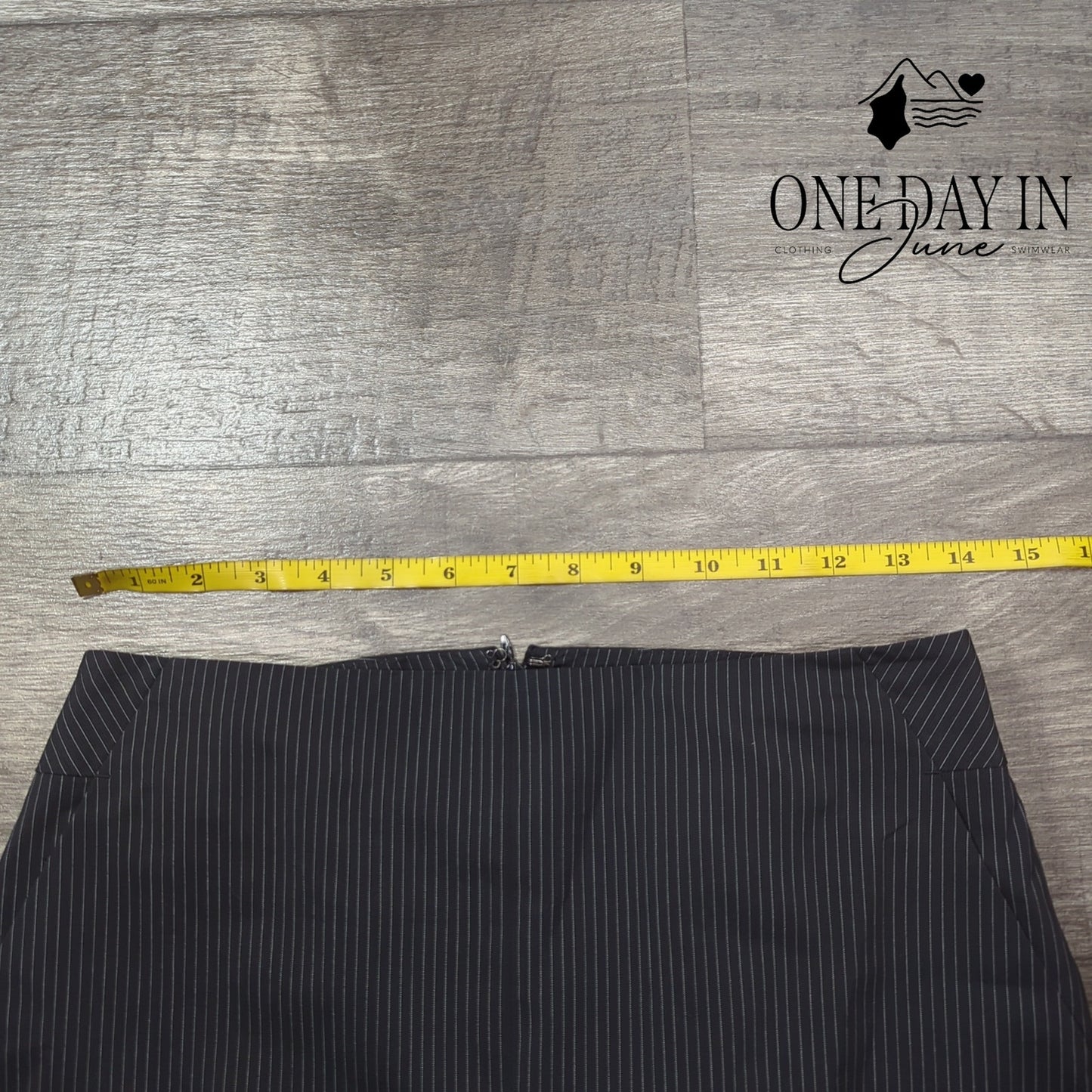 Loft Pin Stripe Skirt Size 2